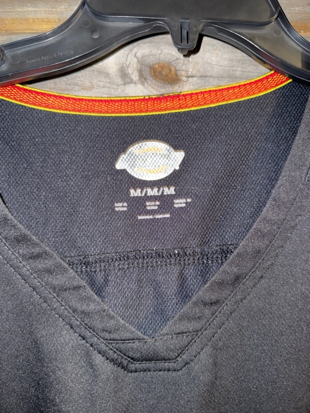 Dickies Dynamix Women's Pewter V-Neck Scrub Top- Size M - Picture 3 of 3